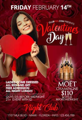 Valentines Day Weekend Party valentines day weekend party Seasonal flyers