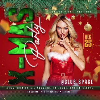 Xmas Nightclub Party xmas nightclub party Seasonal flyers