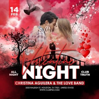 Valentine Love Party valentine love party Seasonal flyers