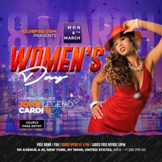 Womens Day Hot Party womens day hot party Event flyers