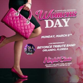 Womens Day Party Night womens day party night Event flyers