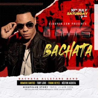 Bachata Nightclub Party Flyer bachata nightclub party flyer Music flyers