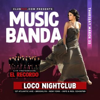 Music Banda Night Show music banda night show Community flyers