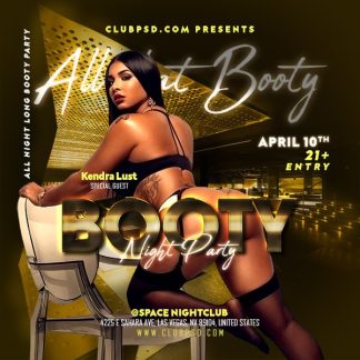 Sexy Big Booty Nightclub Party sexy big booty nightclub party Event flyers