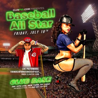 Baseball Sexy Nightclub Party baseball sexy nightclub party Event flyers