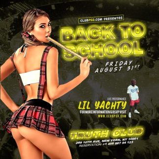 Back To School Weekend Party back to school weekend party Seasonal flyers