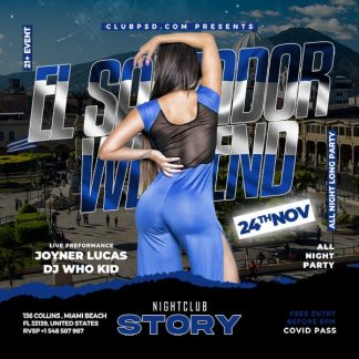 El Salvador Weekend Party el salvador weekend party Community flyer