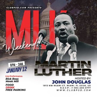 MLK Celebration Party mlk celebration party Community flyers