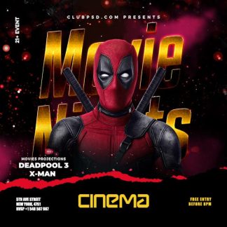 Movie Night movie night Event flyers