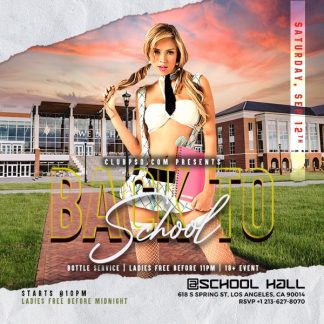 Back To School Party Weekend back to school party weekend Seasonal flyers