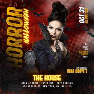 Horror Halloween Night horror halloween night Seasonal flyers