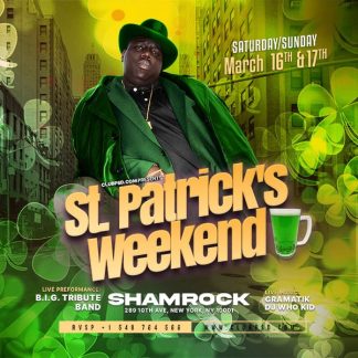St Patrick Weekend Nights st patrick weekend nights Seasonal flyers